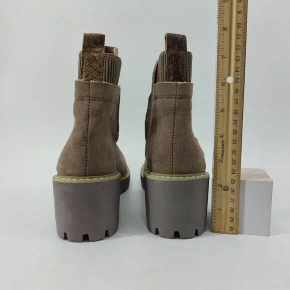 Hey Girl by Corkys Basic Ankle Boots Size 10 Sock Style - Picture 7 of 14